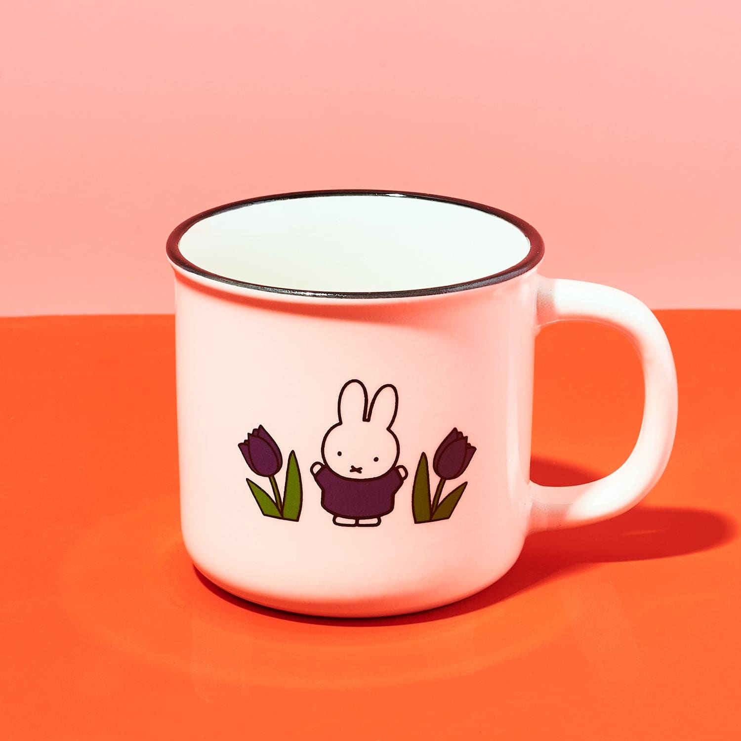 Miffy Tulip Mug Bunny - Ceramic Mug - Coffee - Drink - Kids