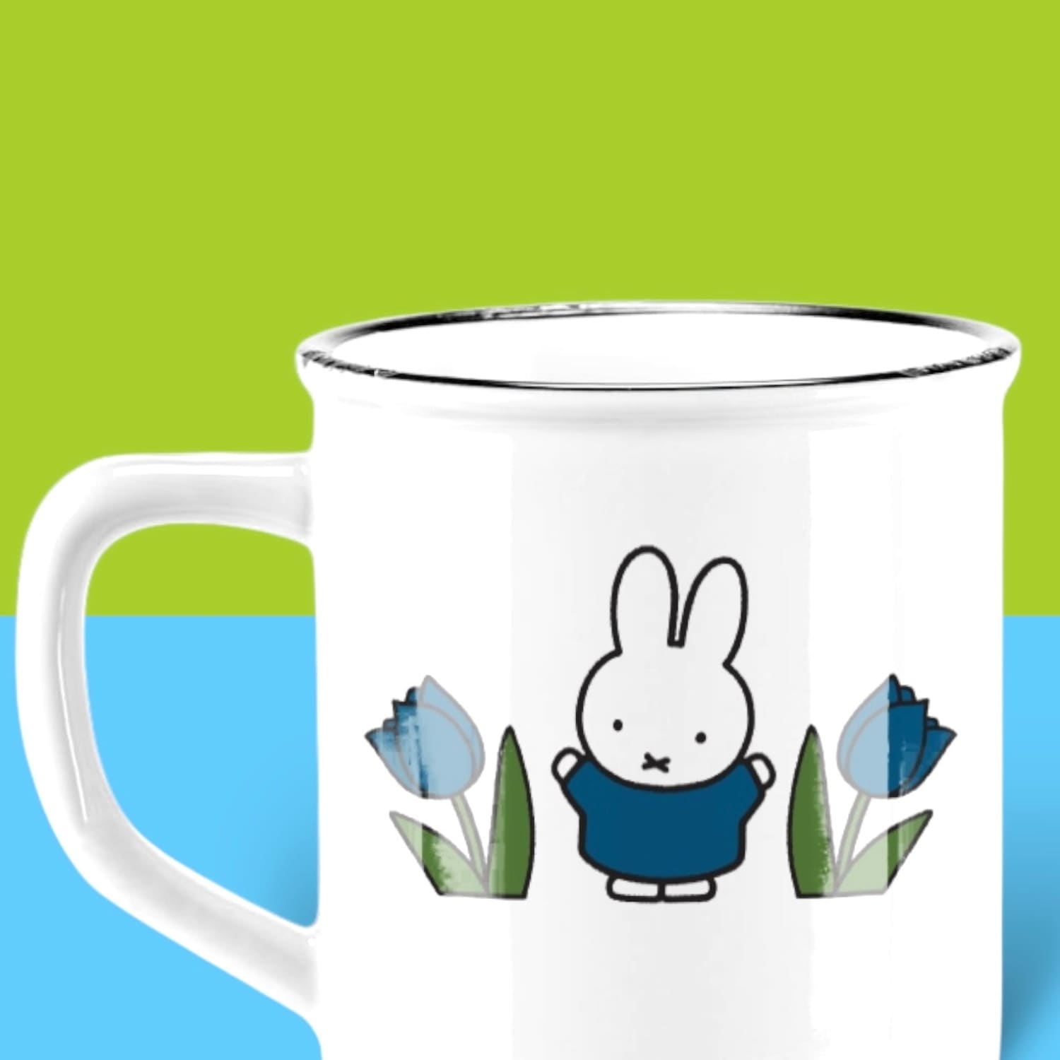 Miffy Tulip Mug Bunny - Ceramic Mug - Coffee - Drink