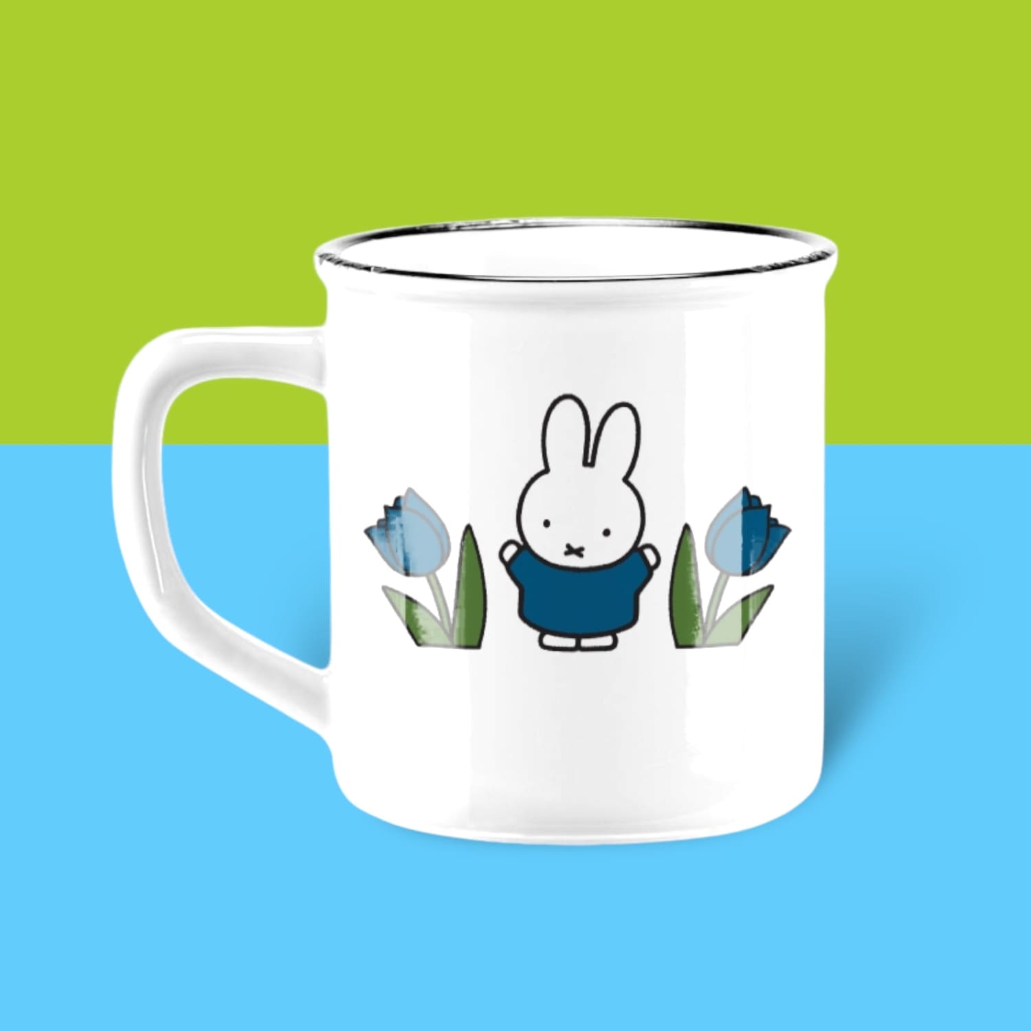 Miffy Tulip Mug Bunny - Ceramic Mug - Coffee - Drink