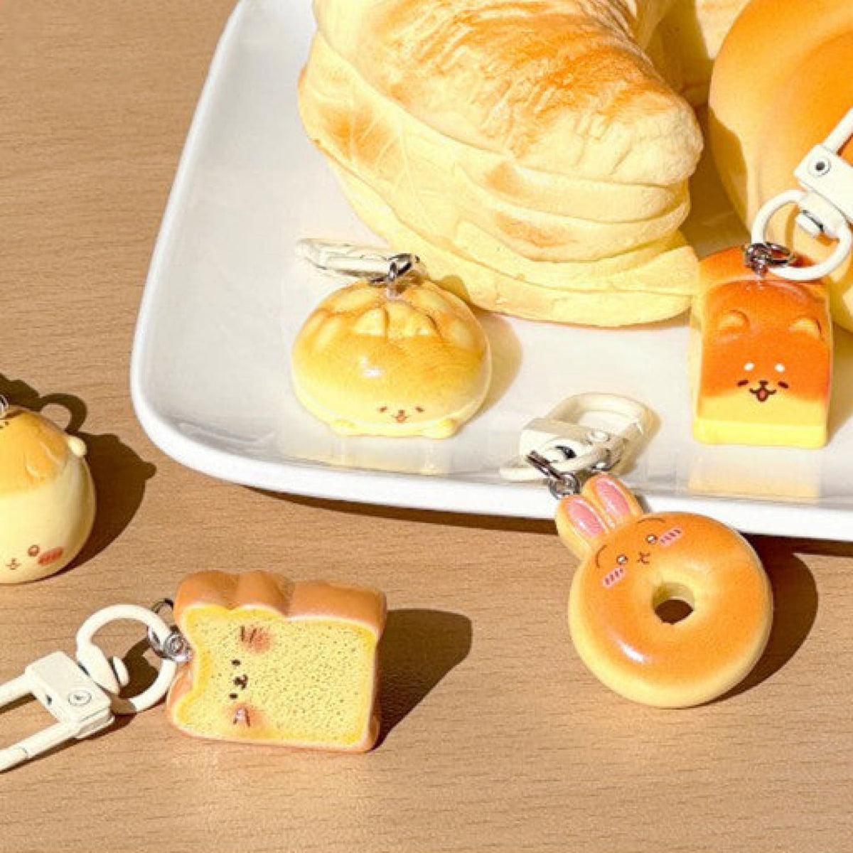 Mini Bakery Bread Keychain Blind Box Accessory - Bakery