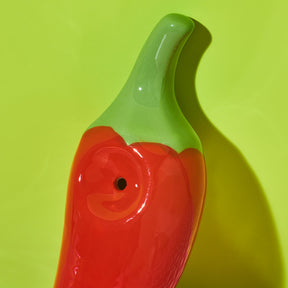 Mini Chili Pepper Pipe | Novelty Ceramic Hand | Friends Nyc