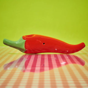 Mini Chili Pepper Pipe | Novelty Ceramic Hand | Friends Nyc