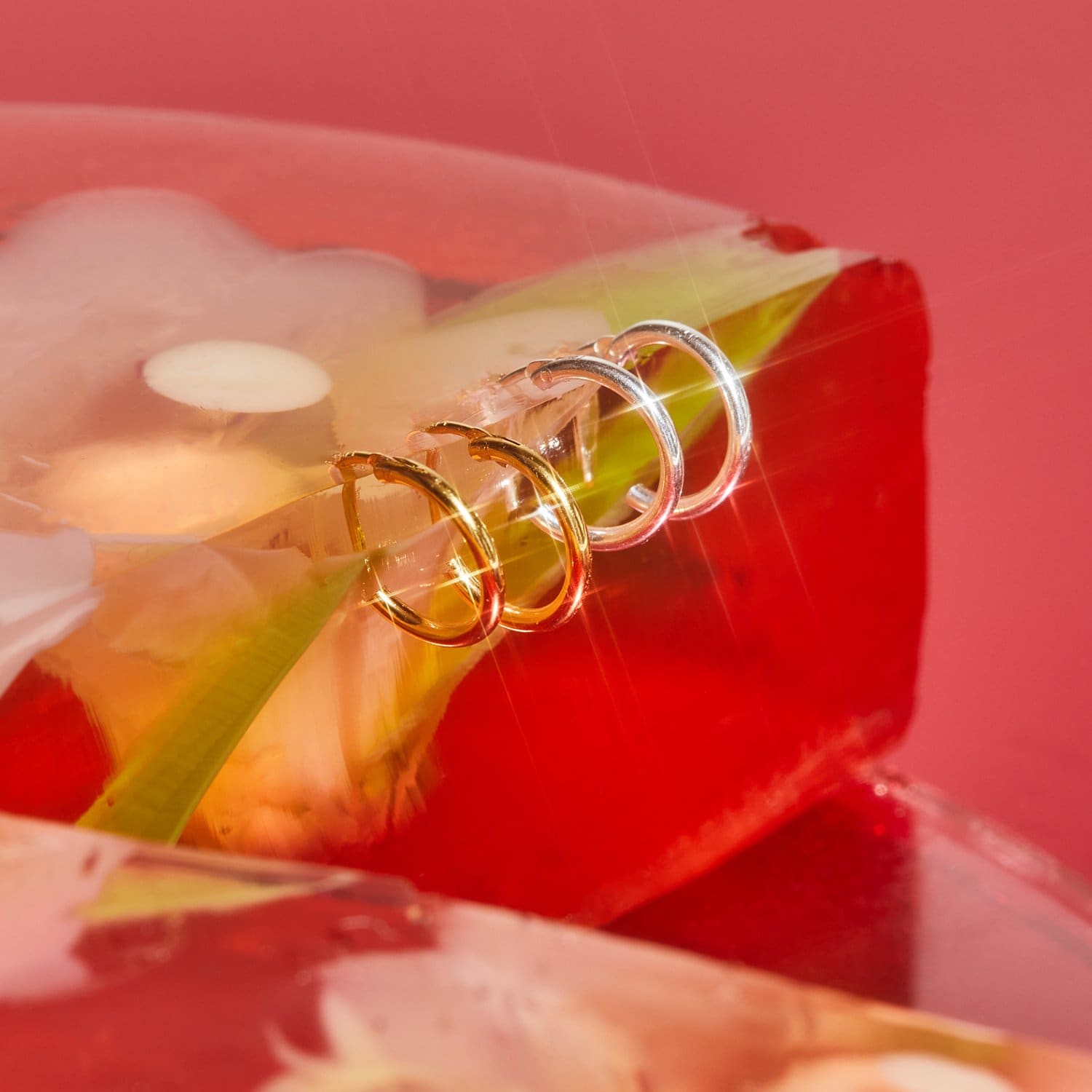 Mini Hoop - Single Curate your Ear - Gold - Hoop Earrings - 