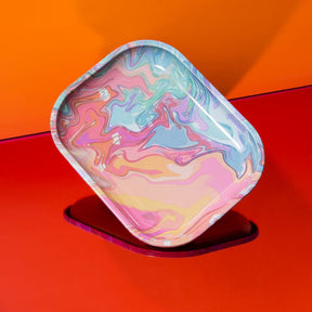Mini Marble Swirl Tray Canna Style - Cannastyle - Catchall -