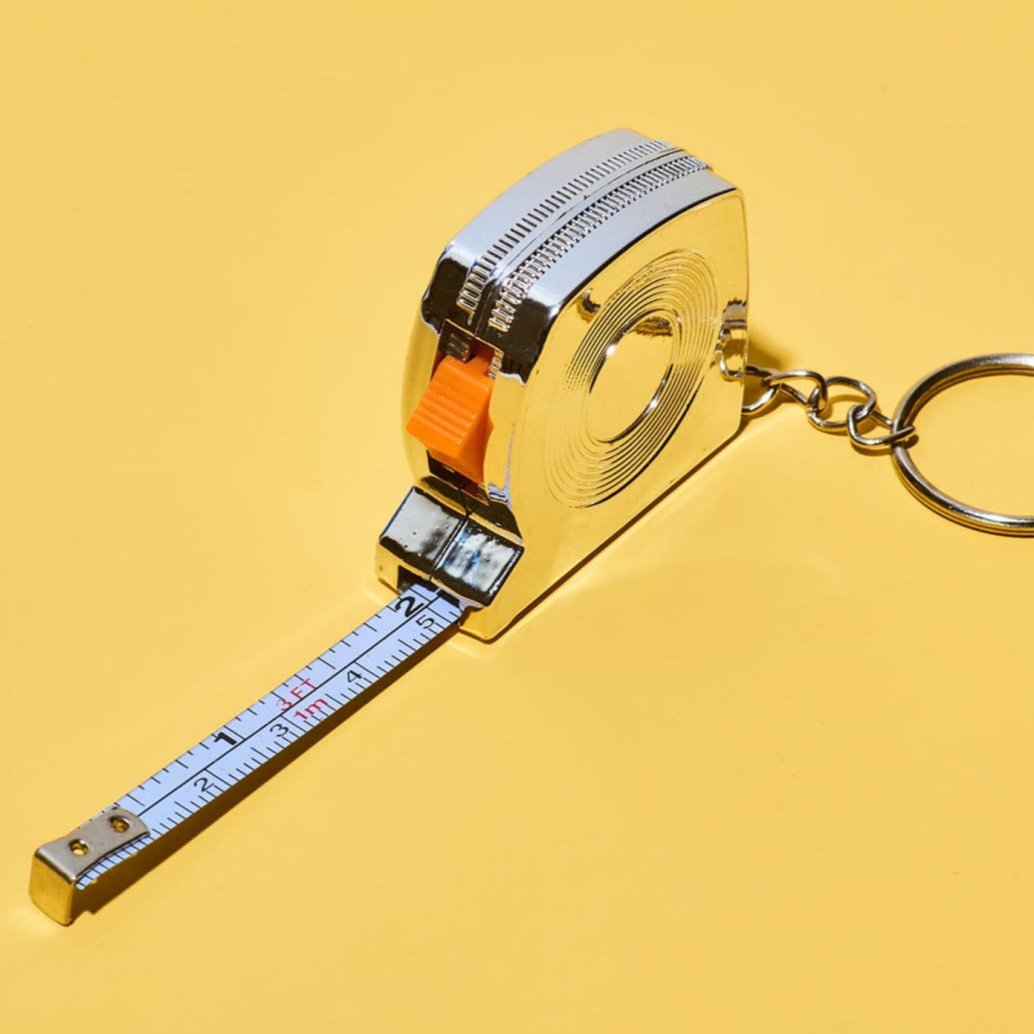 Mini Measuring Tape Keychain Accessory - for Dad Gifts