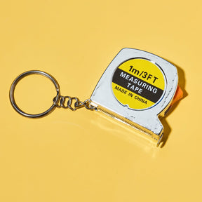 Mini Measuring Tape Keychain Accessory - for Dad Gifts