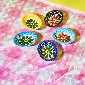 Painted Mini Mexican Ceramic Dish 0123 - Cdmx22 - Cdmx22web