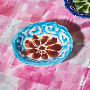 Painted Mini Mexican Ceramic Dish 0123 - Cdmx22 - Cdmx22web