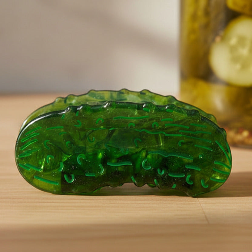 Mini Pickle Hair Claw Clip Fake Food - Xpsd0325b