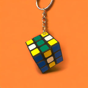 Mini Rubik’s Cube Keychain Accessory - Inner Child -