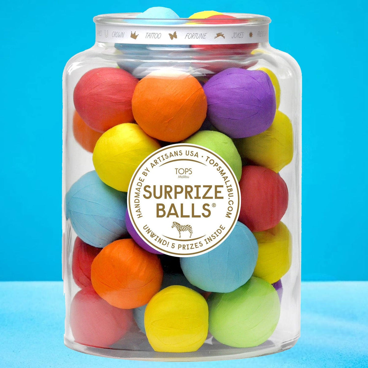 Mini Surprize Ball - Assorted Colors Fake Food - For Kids