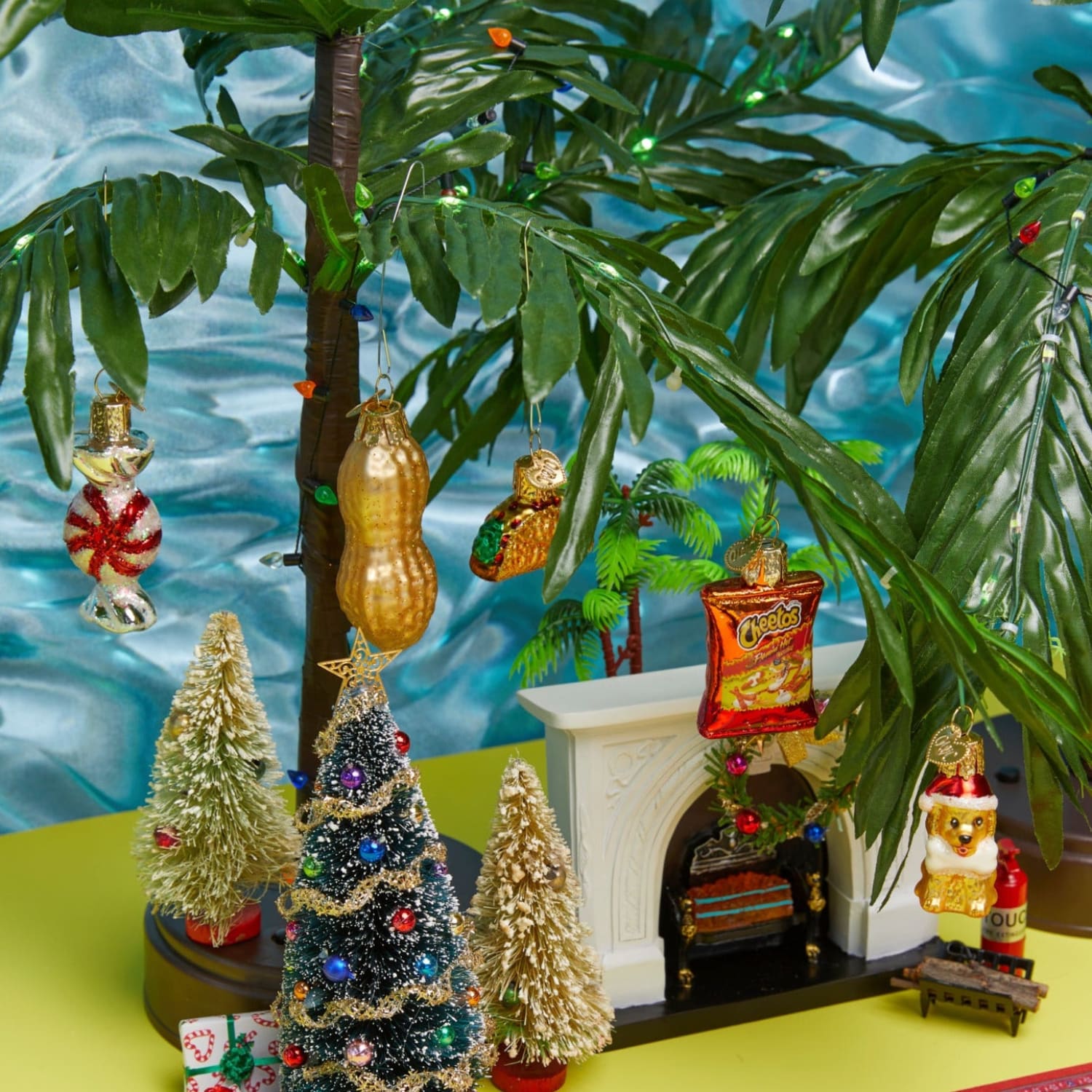 Mini Taco Ornament Christmas Ornaments - Fake Food - Novelty