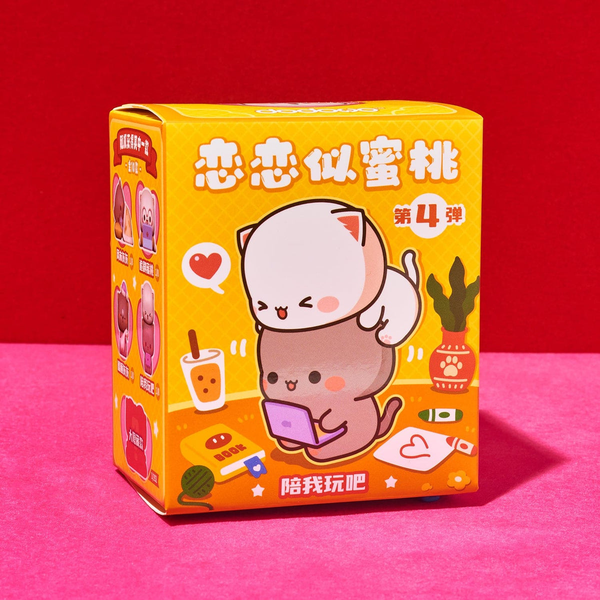 Mitao Cat Love Like Peach Season 4 Blind Box - Kawaii Cat