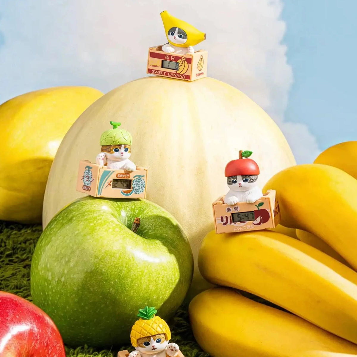 Mofusand Fresh Fruit Meow Watch Blind Box | Kawaii Cat