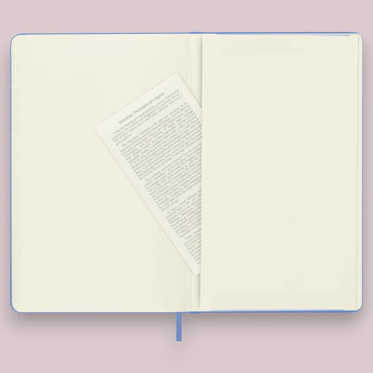 Moleskine Large Ruled - Hydrangea Blue Classic Notebook