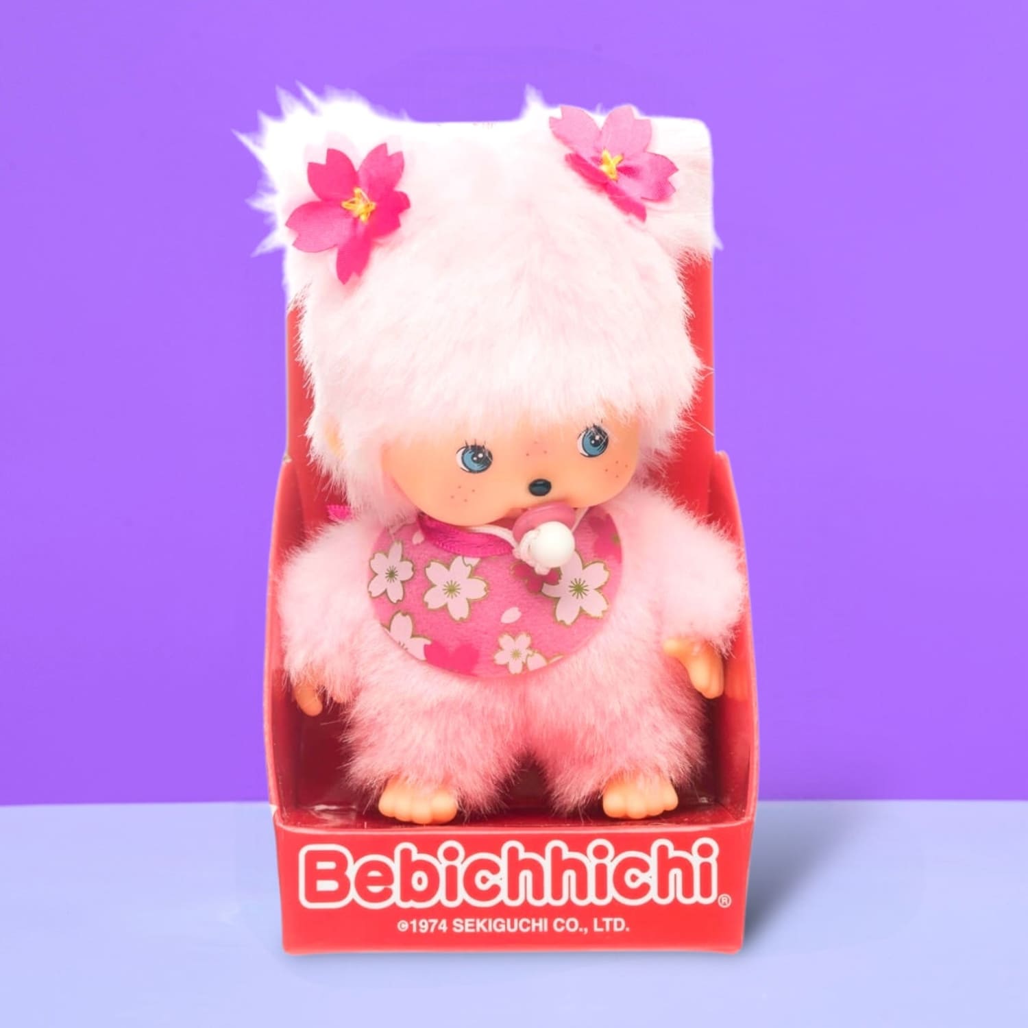 Monchhichi Doll - Bebichhichi Cherry Blossom Bebichhichi