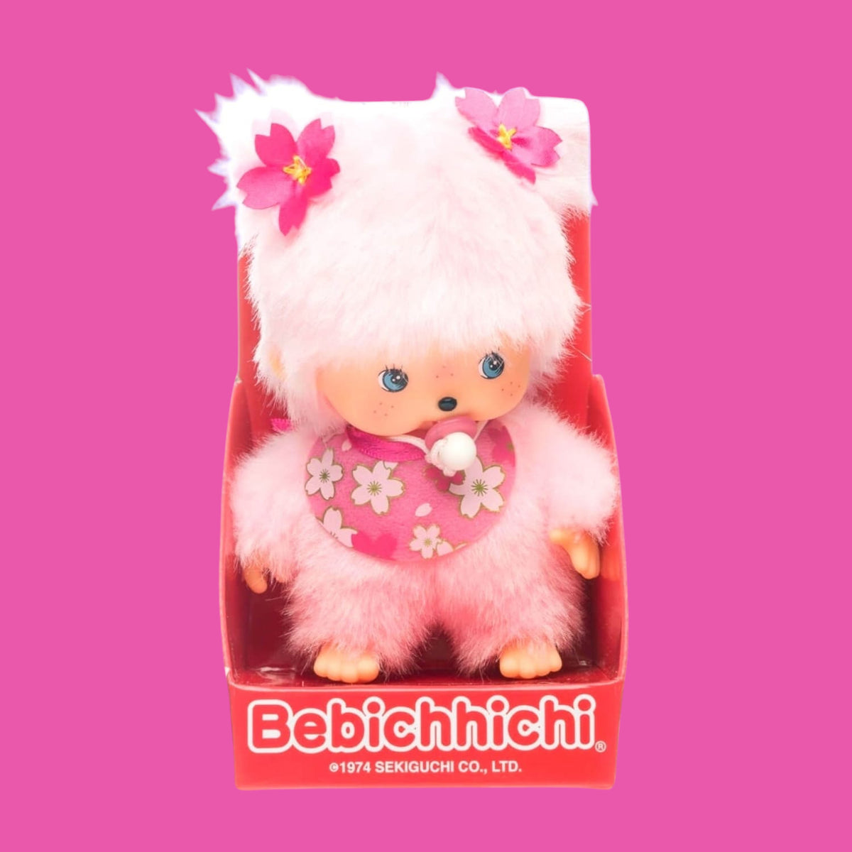Monchhichi Doll - Bebichhichi Cherry Blossom 5’’ - Friends