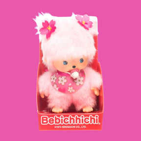 Monchhichi Doll - Bebichhichi Cherry Blossom 5’’ - Friends