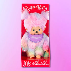 Monchhichi Doll - Tie Dye Girl Collectible - For Baby/kids