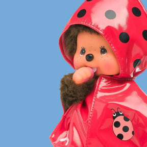 Monchhichi Doll - Ladybug Raincoat in | Friends Nyc