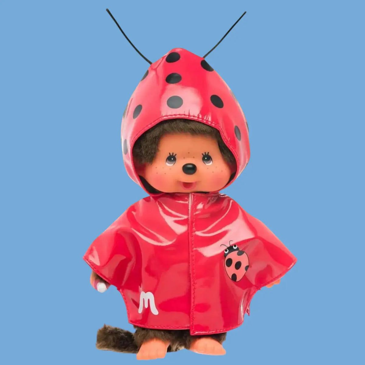 Monchhichi Doll - Ladybug Raincoat in | Friends Nyc