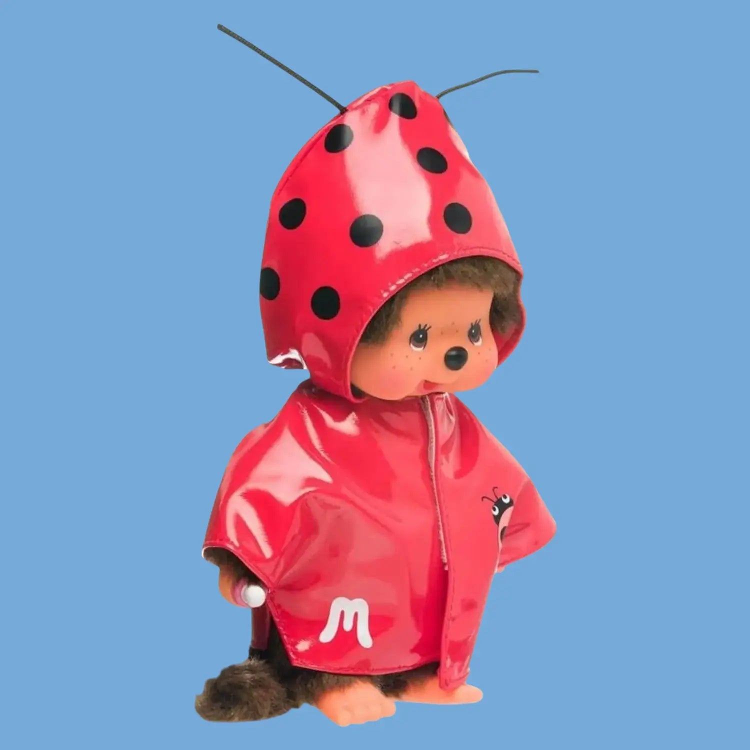Monchhichi Doll - Ladybug Raincoat in | Friends Nyc