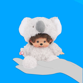 Monchhichi Doll - Sitting Fluffy Koala Collectible