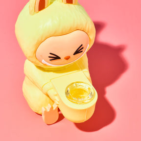 Monster Silicone Bong - Yellow Aesthetic Bong - Smoke