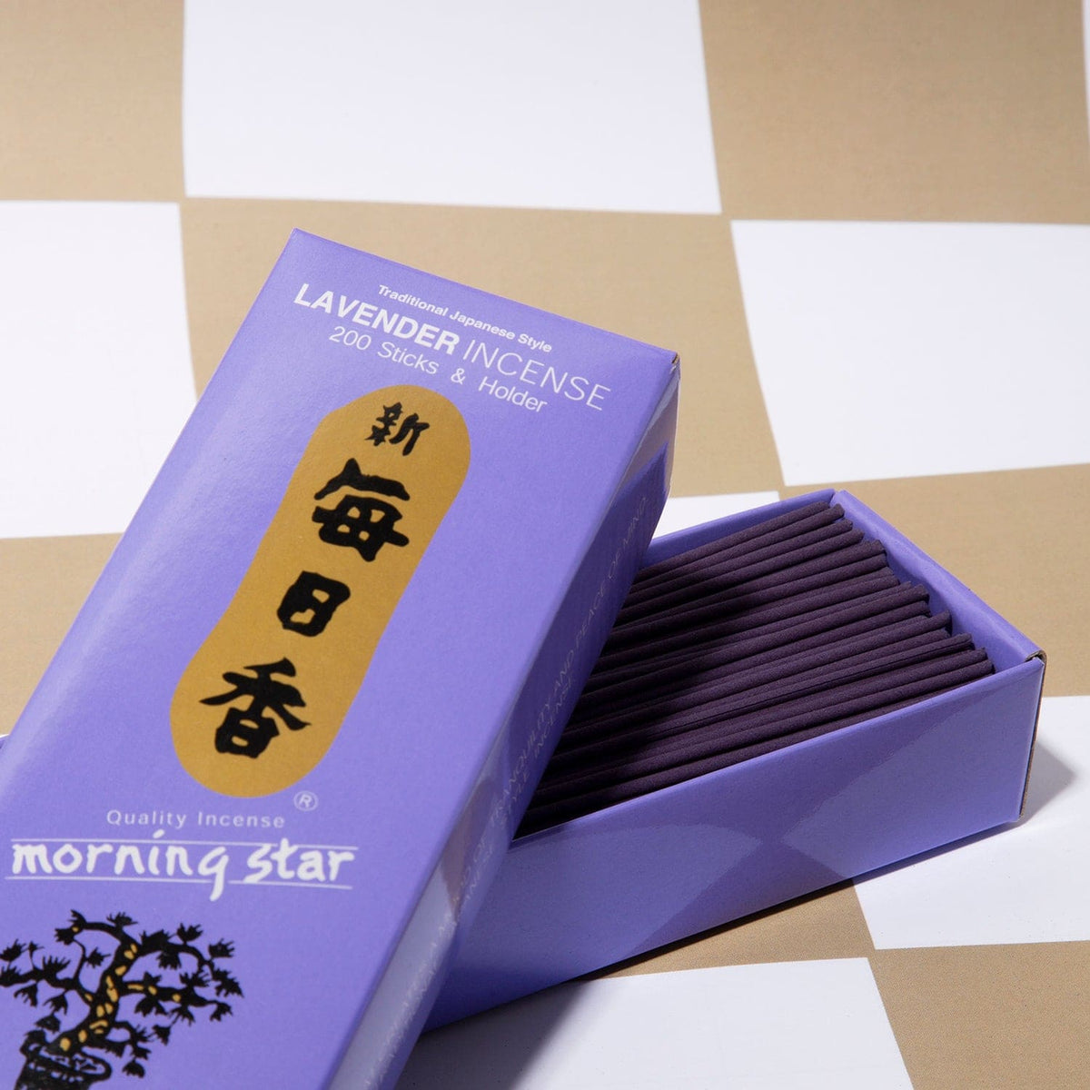 Morning Star Incense 200 Sticks - Lavender Green Tea - 