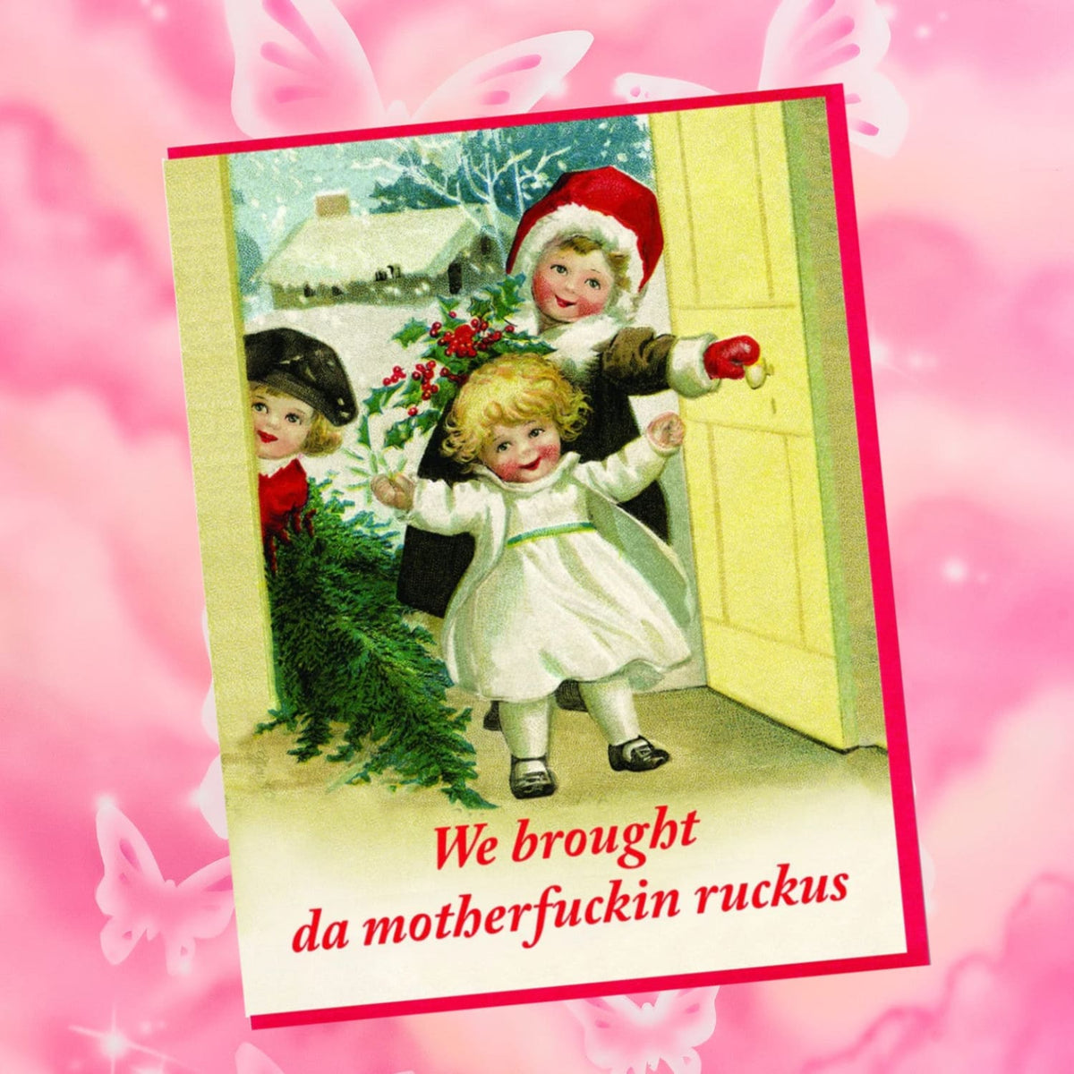 Mother Effin Ruckus Holiday Card Card - Christmas Cards - 