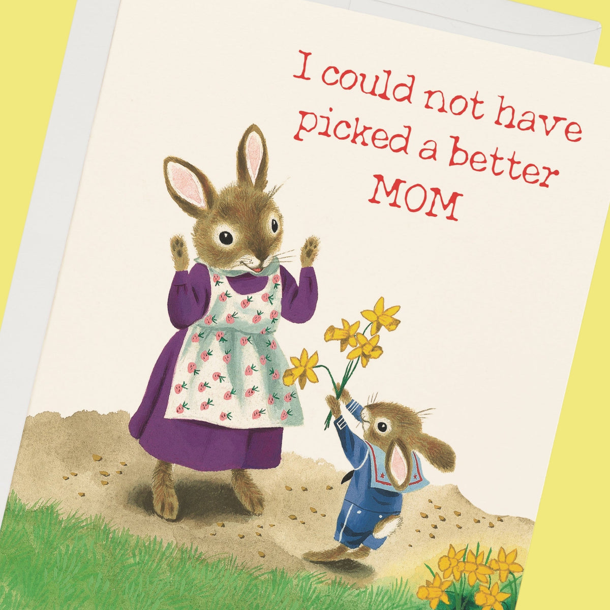 Mother’s Day Card - Richard Scarry Daffodil Mom Friends Nyc