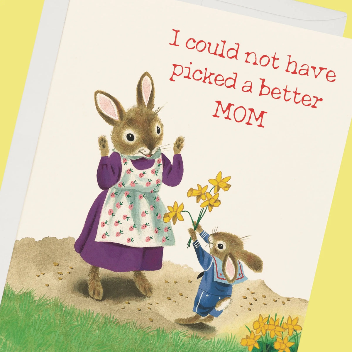 Mother’s Day Card - Richard Scarry Daffodil Mom Friends Nyc