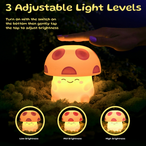 Mushi Ambient Mushroom Night Light | Friends Nyc Brooklyn Ny