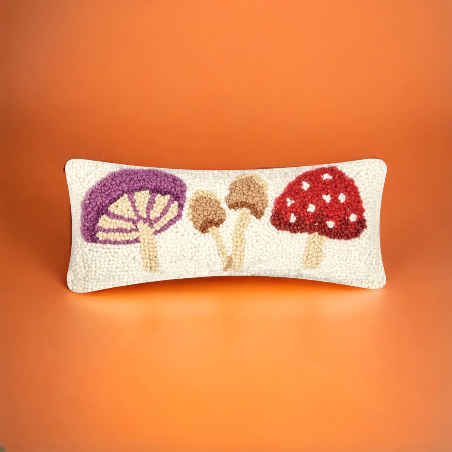 Mushrooms Hook Pillow Aapiowned - Ttjune23 - Women Owned
