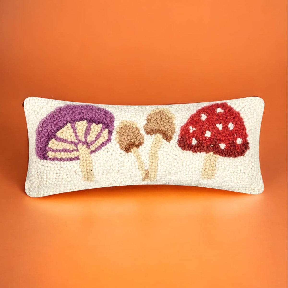 Mushrooms Hook Pillow Aapiowned - Ttjune23 - Women Owned