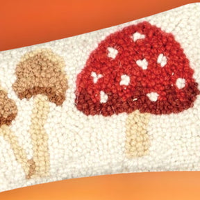 Mushrooms Hook Pillow Aapiowned - Ttjune23 - Women Owned