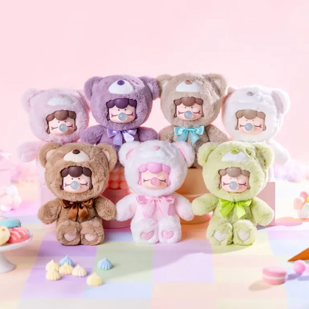 Nanci Series Colorful Chocolate Cutie Bears Blind Box Box