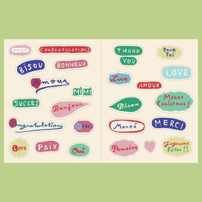 Nathalie Lété Sticker Book | 800+ Art Stickers | Friends