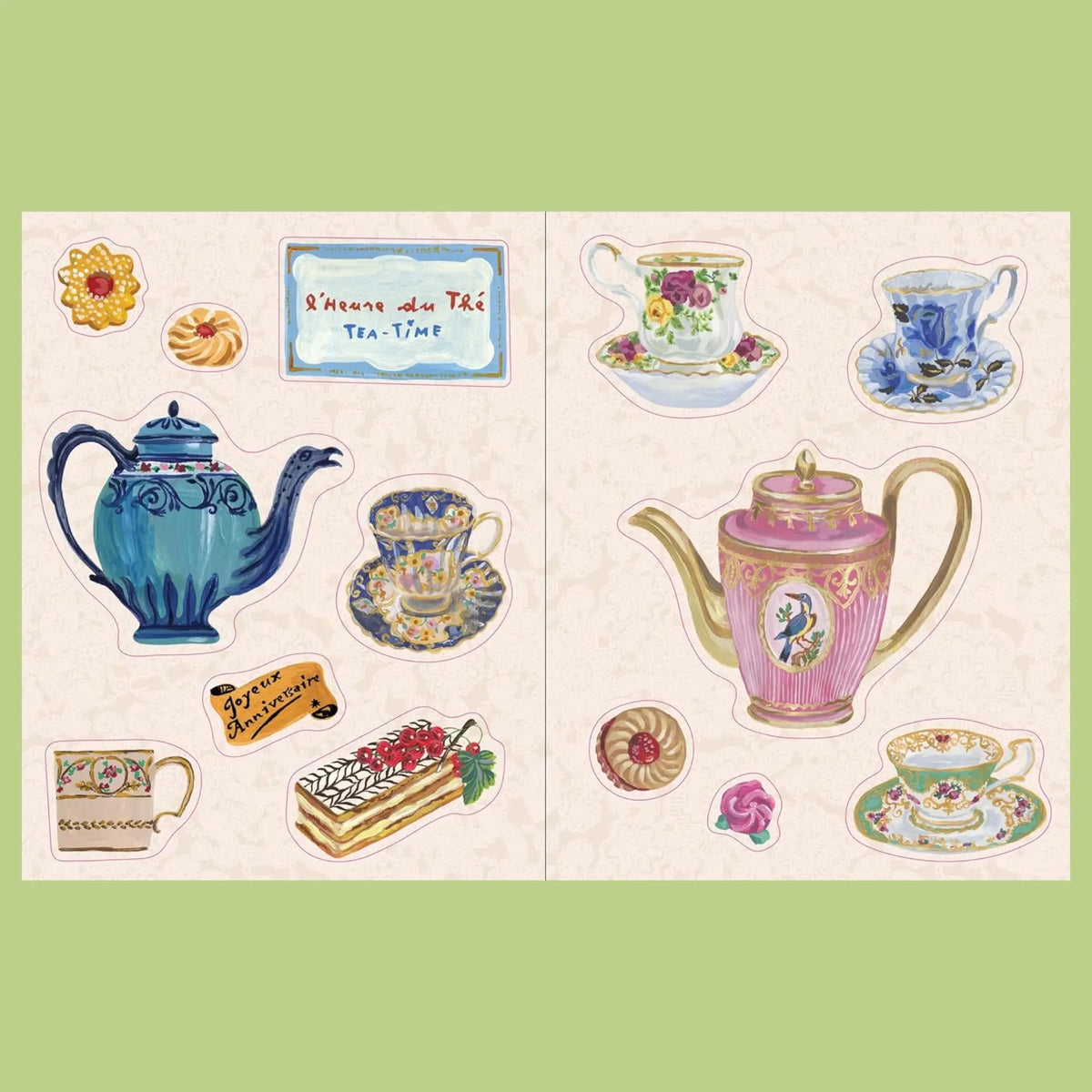 Nathalie Lété Sticker Book | 800+ Art Stickers | Friends