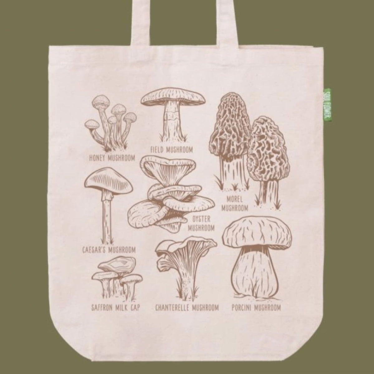Natural Mushroom Tote Bag Gift - Mushroom - Accessories - 