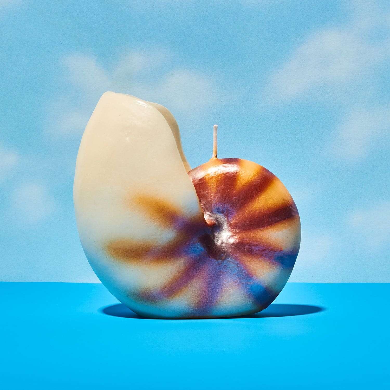 Nautilus Shell Candle Candle - Hand Made - Maximalist Gifts