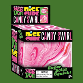 Needoh Candy Swirl Nice Cube Needohcandy Squishy Stress Toy