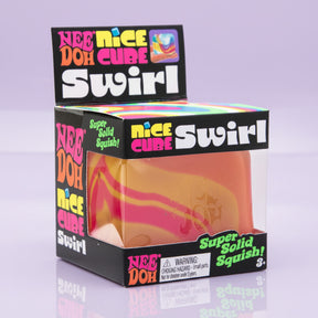 Needoh Nice Cube Swirl Assorted Marbled Stress Relief Toy