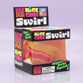 Needoh Nice Cube Swirl Assorted Marbled Stress Relief Toy