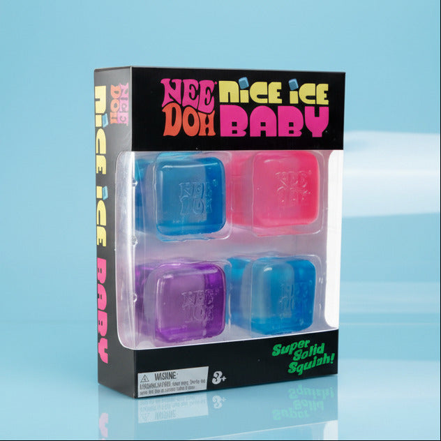 Needoh Nice Ice Baby Multi Pack 4-pack Stress Toys