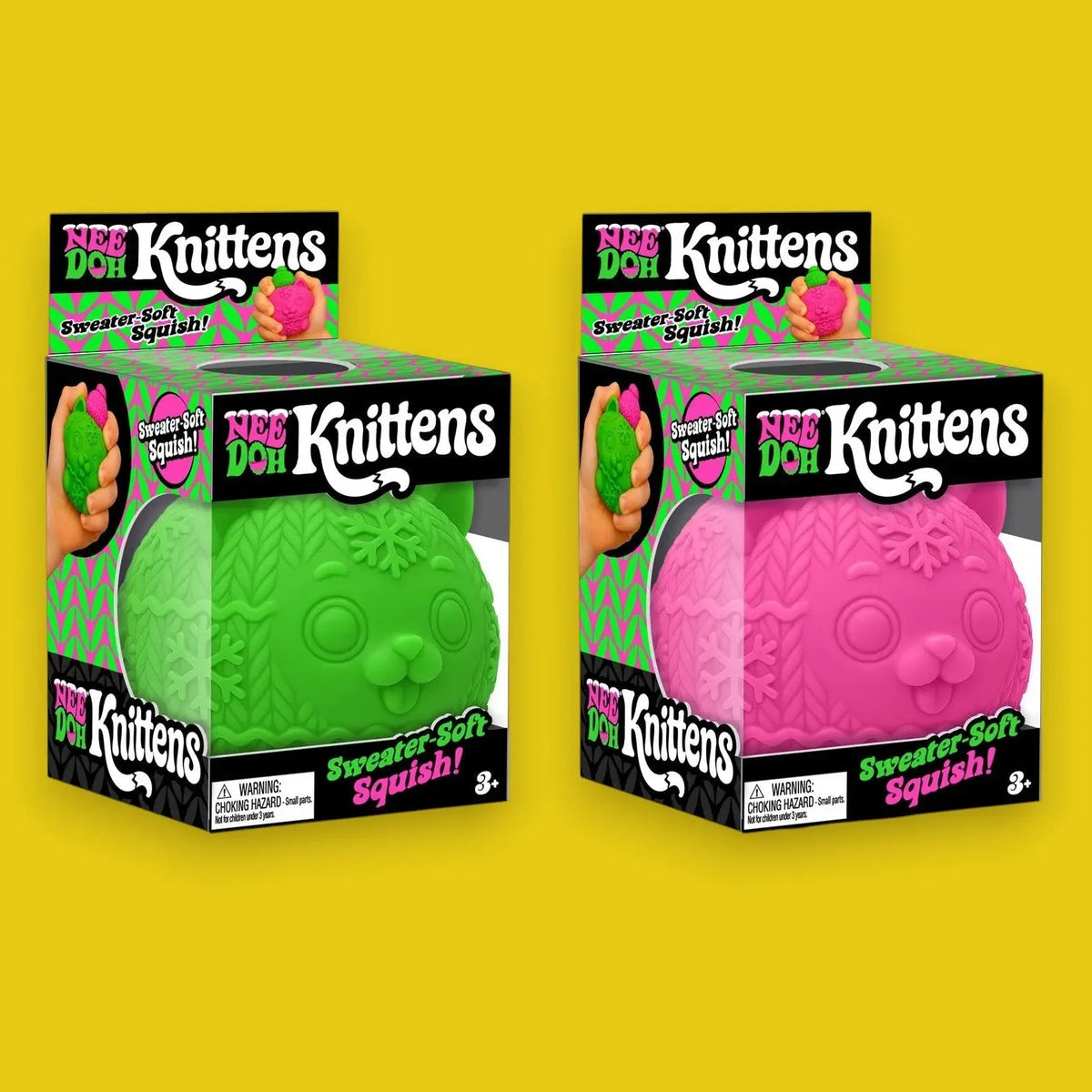 Needoh Squishmas Knittens Holiday Sensory Toy | Friends Nyc