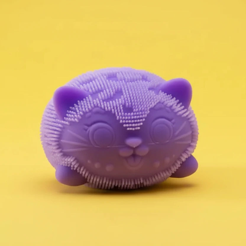 Needoh Wild Cats Fuzz Ball Assorted | Sensory Toys