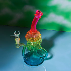 Neon Rainbow Beaker Beaker - Breakfast of Champions - 