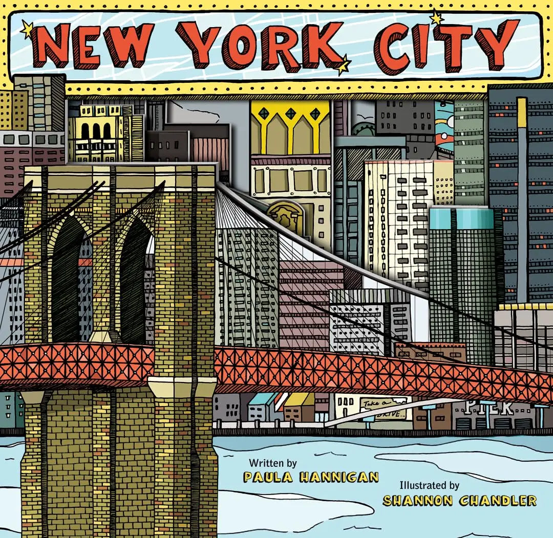 New York City Die-cut Book | Friends Nyc Brooklyn Ny