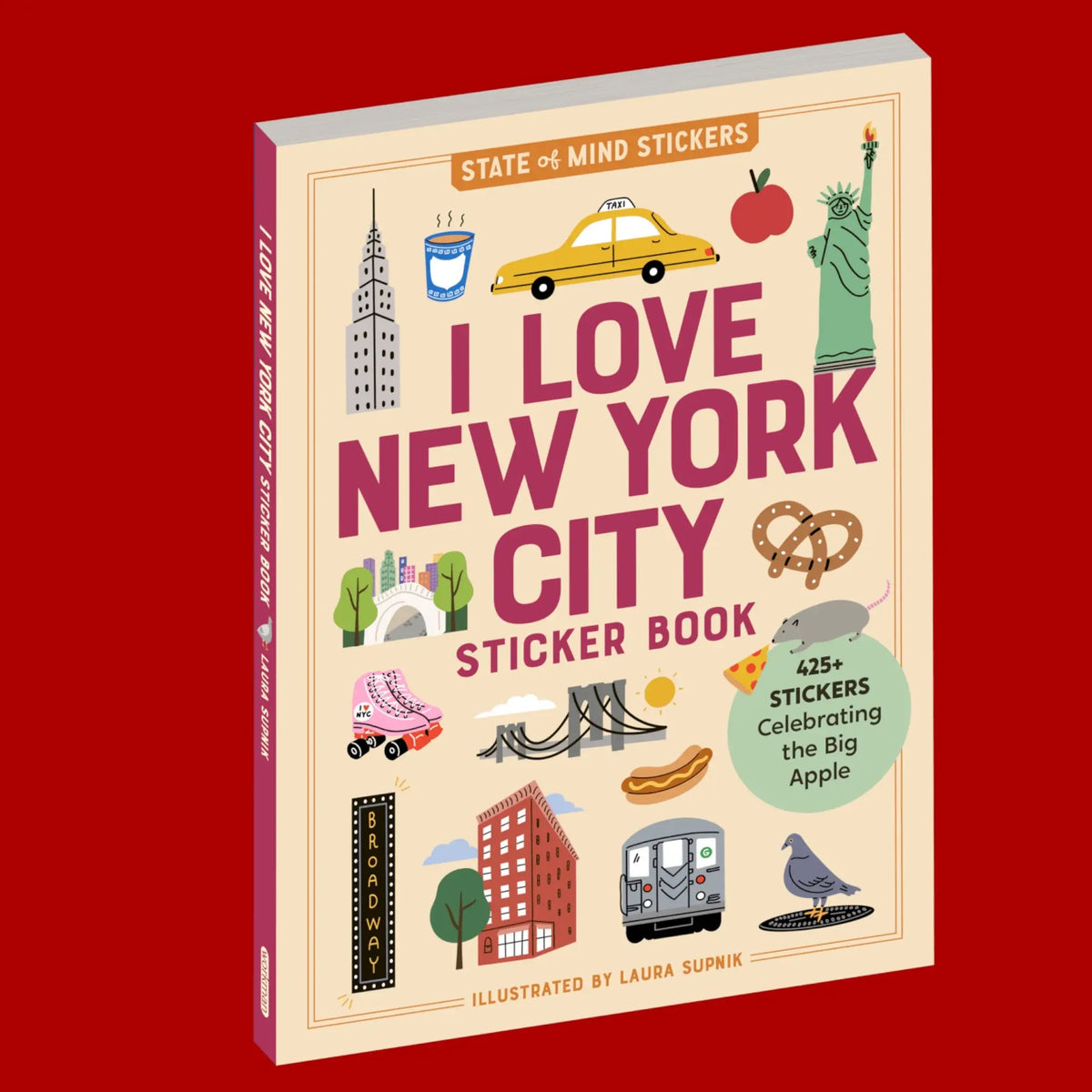 New York City Sticker Book | Friends Nyc Brooklyn Ny